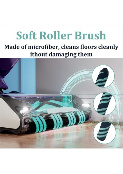 Shark Detect Pro Max Dik Süpürge AZ4000 AZ4002 AZ4000C Yedek Parçaları Ana Fırça Hepa Filtre Filtre Süngeri Için Uygundur (Yurt Dışından) modelleri