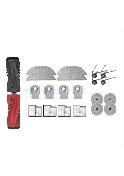 Roborock Saros 10/G30 Otomatik Boşaltma Robot Süpürge Silindiri Yan Fırça Hepa Filtre Paspas Pedi Toz Torbası Için Yedek Parçalar (Yurt Dışından) fiyatları