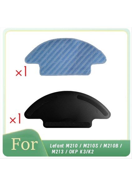 Lefant M210 / M210S / M210B / M213 / Okp K3/k2 Robot Süpürge Yedek Parçaları Için Paspas Pedi ve Paspas Tutucu (Yurt Dışından)