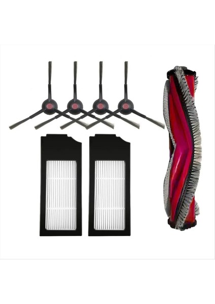 Yeedi C12 Pro Plus Paspas Bezleri Ana Fırça Hepa Filtre Yan Fırçalar Robot Süpürge Aksesuarları (Yurt Dışından)