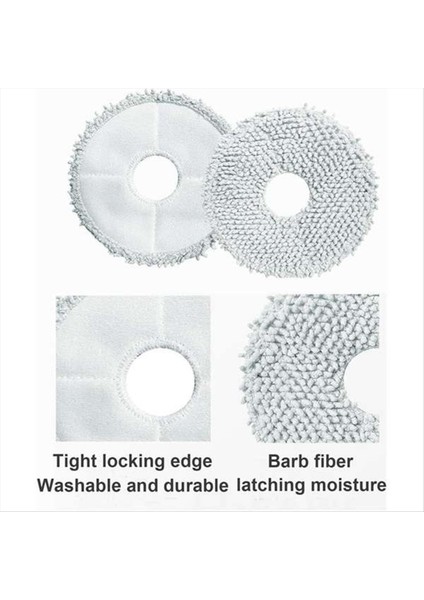 M30 Pro / C107 Robot Vakum Yedek Parçalar Ana Fırça Hepa Filtre Paspas Bezi Toz Torbası Aksesuarları (Yurt Dışından) fırsatları