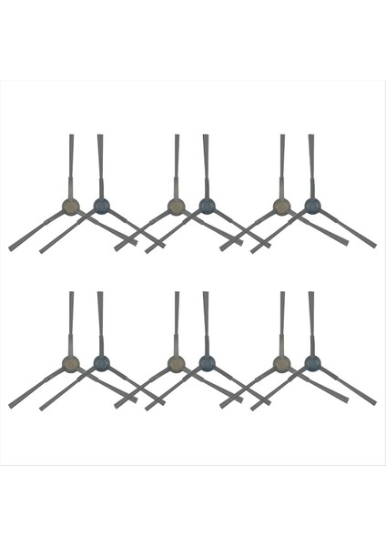 Eureka E10S Yan Fırça Robotik Yedek Parçası Için 12 Adet Yan Fırça (Yurt Dışından)