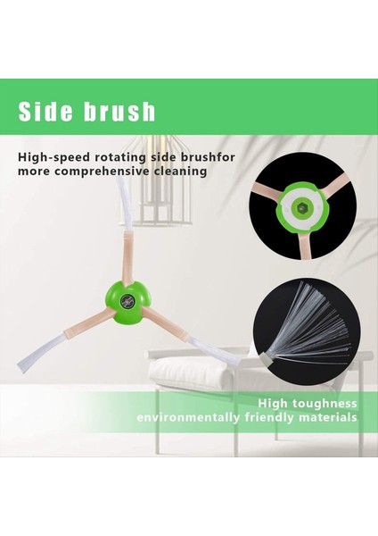 Combo J7+/plus Robot Süpürgeye Uyumlu Yedek Parçalar, Çoklu Kauçuk Fırçalar (Yurt Dışından) fırsatları