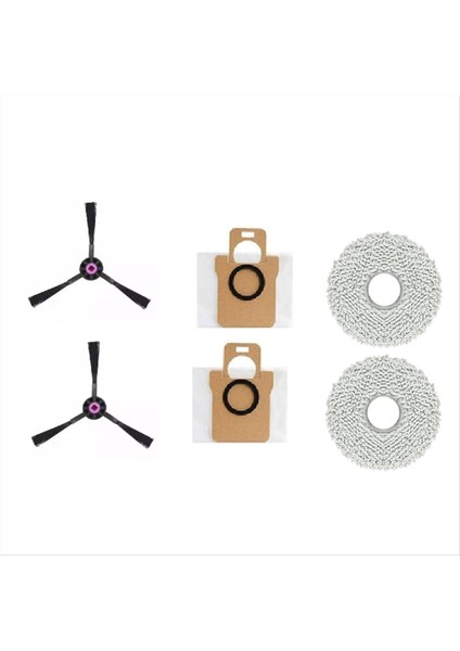 Jonr P20 Pro Otomatik Boşaltma Robot Süpürgesi Için 6 Adet Yan Fırça Bezi Toz Torbası Temizleyici Parça Değişimi (Yurt Dışından) fiyatları