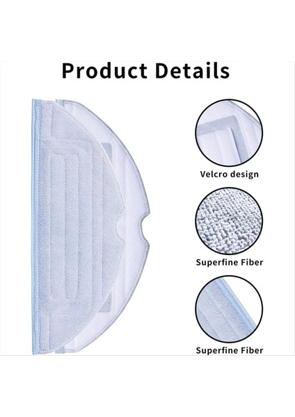 Roborock S7 S70 S75 T7S T7S Plus Robot Süpürge Yedek Parçaları Için Süpürme Paspası Montaj Braketi (Yurt Dışından) fiyatları