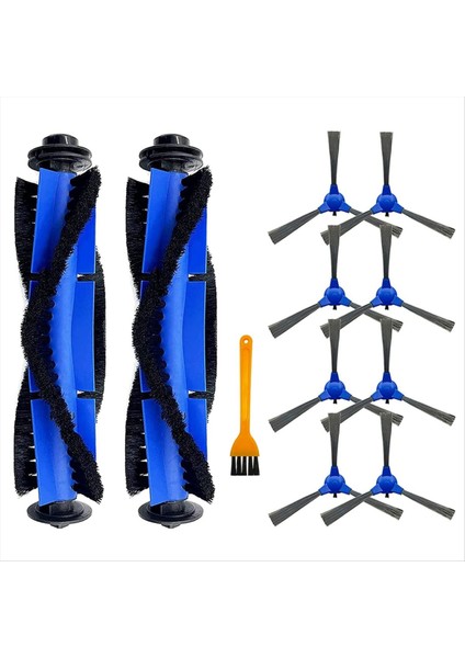Robovac 11S/15C/30C/12C Elektrikli Süpürge Yedek Parçaları Için Çok Makaralı Ana Yan Fırça (Yurt Dışından)