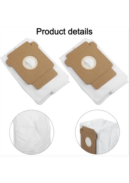 Irobot Roomba 2 Essential / Q0520 / Y051240 / 105 Vac / 105 Combo / Plus 405 Combo / 505 Combo / Max 705 Için Toz Torbası (Yurt Dışından) modelleri