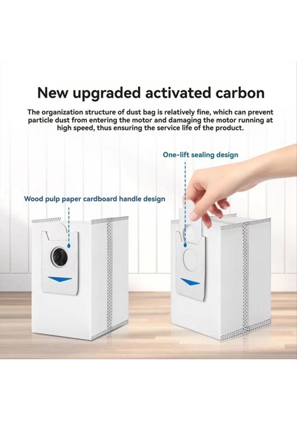 Ecovacs X2 X2PRO Elektrikli Süpürge Aksesuarları Için 12 Adet Elektrikli Süpürge Toz Torbası Aksesuarları Yedek Toz Torbası (Yurt Dışından) fiyatları
