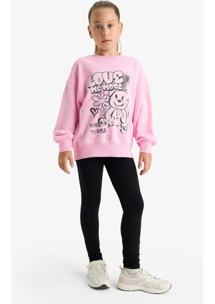 Kız Çocuk Okul Uzun Boy Tayt