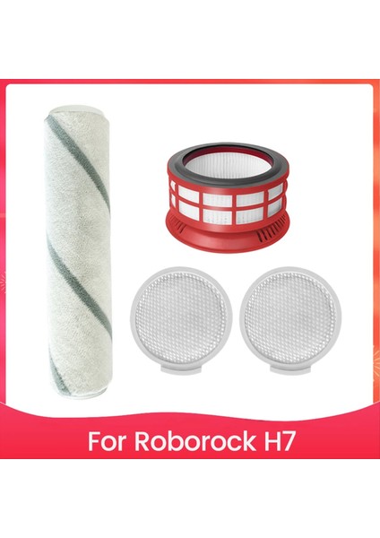 Roborock H7 Elektrikli Süpürge Aksesuarları Rulo Fırça ve Filtre Gelişmiş Temizleme Verimliliği Rulo Fırça Direk Filtresi (Yurt Dışından)