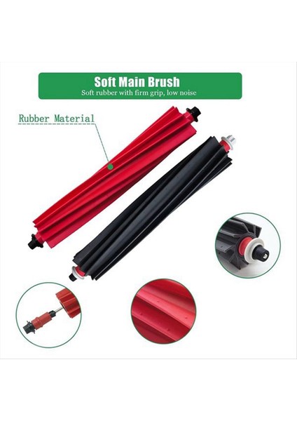 Taş Süpürme Robotu G20S/S8 Maxv Ultra Aksesuarları ve Sarf Malzemeleri Ana Fırça Bezi Için Geçerlidir (Yurt Dışından) modelleri