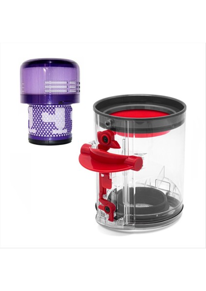 V10 Slim V12 Digital Slim Elektrikli Süpürge Kutusu Için Toz Kutusu, Hepa Filtreli Yedek Toz Kovası Toplayıcı (Yurt Dışından)