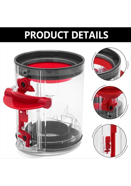 V10 Slim V12 Digital Slim Elektrikli Süpürge Kutusu Için Toz Kutusu, Hepa Filtreli Yedek Toz Kovası Toplayıcı (Yurt Dışından) fırsatları