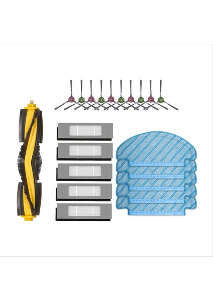 Max/ Istasyon/ Hibrit/ 2/ 2 Pro Robot Süpürge Ana Yan Fırça Hepa Filtreli Paspas Için (Yurt Dışından)