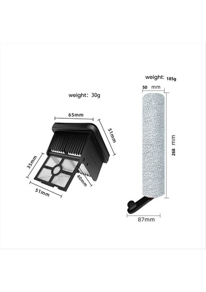 / H30 Zemin Süpürgesi Vakum Yedek Parça Aksesuarları Rulo Fırça Hepa Filtre Için (Yurt Dışından) fiyatları