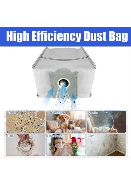 Ecovacs Deebot T50 MAX/T50 PRO/T50 OMNI/T50 Pro OMNI/T50 Max Pro Omni Yedek Parçalar Fırça Filtre Paspas Bezi Toz Torbası (Yurt Dışından) modelleri