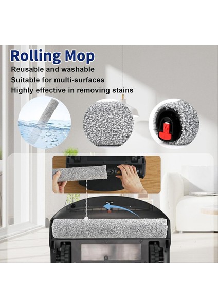 Eufy Omni S1 Pro/omni S1 Robot Süpürge Için Aksesuar Kiti, Yedek Parçalar (Yurt Dışından) fiyatları