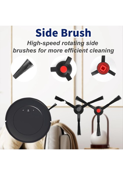 Eufy Omni S1 Pro/omni S1 Robot Süpürge Için Aksesuar Kiti, Yedek Parçalar (Yurt Dışından) fırsatları