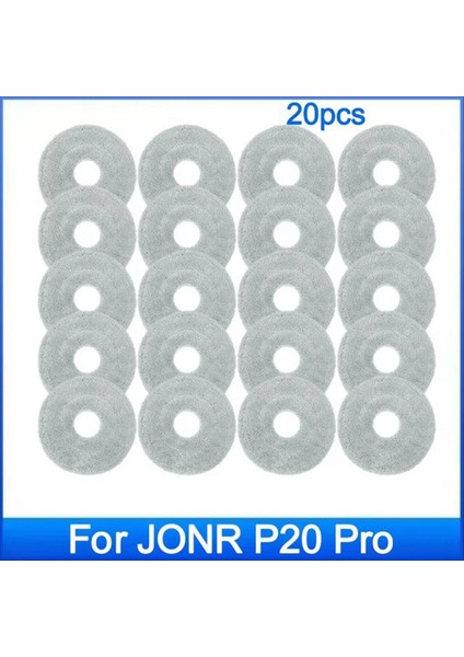 Jonr P20 Pro Elektrikli Süpürge Yedek Parçaları Mikrofiber Paspas Bezi Aksesuarları Parça Değişimi (Yurt Dışından)