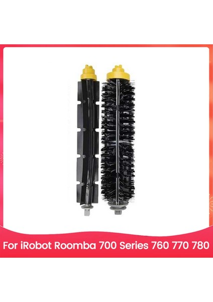Irobot Roomba 700 Serisi 760, 770, 780 Için Vakum Ana Fırçası Değişimi, Kıl ve Esnek Çırpıcı Fırça Yedek Parçaları (Yurt Dışından)