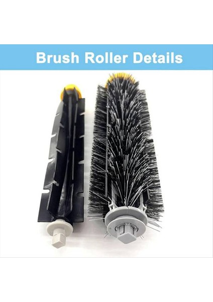Irobot Roomba 700 Serisi 760, 770, 780 Için Vakum Ana Fırçası Değişimi, Kıl ve Esnek Çırpıcı Fırça Yedek Parçaları (Yurt Dışından) fiyatları