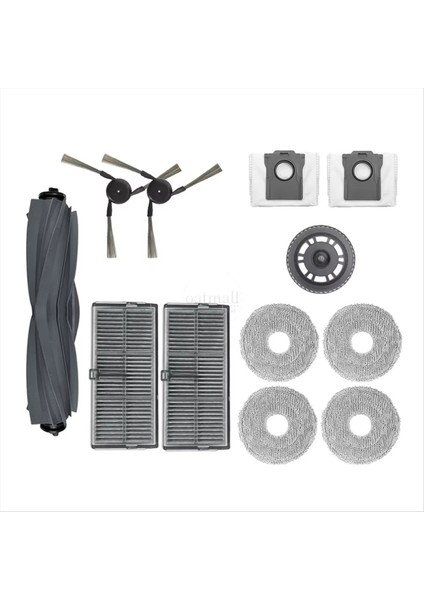 Dreame X40 Ultra / L40 Ultra Robot Süpürge Aksesuarları Yedek Parçalar Ana Fırça Filtre Toz Torbası Paspas Pedi (Yurt Dışından)