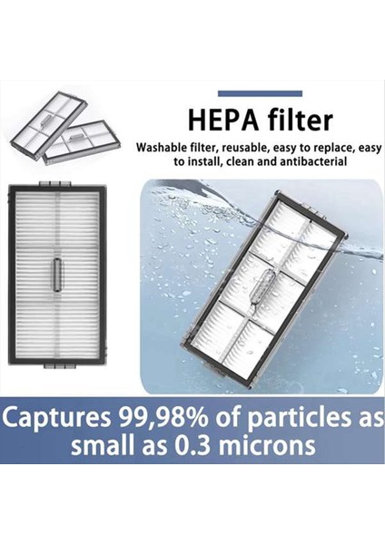 Roborock Saros 10R/G20S Ultra/s9 Maxv Slim Yedek Aksesuarları Vakum Fırçası Hepa Filtre Paspas Bezi Toz Torbası (Yurt Dışından) fırsatları