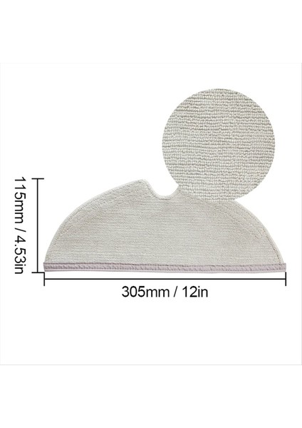 S5 S50 Max S6 Maxv S6 Saf E4 E5 Robotlu Süpürge Aksesuarları Paspas Rulo Yan Fırça Yedek Parça (Yurt Dışından) modelleri