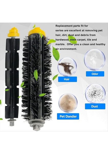 Irobot Roomba 600 Serisi 660/670/680/690/6 Elektrikli Süpürge Kauçuk Fırça Hepa Filtreleri Aksesuarları (Yurt Dışından) fiyatları