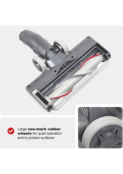 Fırça V7 V8 V10 V11 V15 Motorlu Tork Tahrikli Türbin Elektrikli Süpürge Parçaları Zemin Temizleme (Yurt Dışından) fırsatları