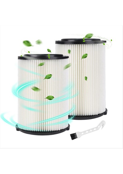 Ridgid 72947 Standart Islak Kuru Vakum 5-20 Galon, 6-9 Galon Husky Vakum Için VF4000 Yedek Filtresi Craftsman 17816 (Yurt Dışından)