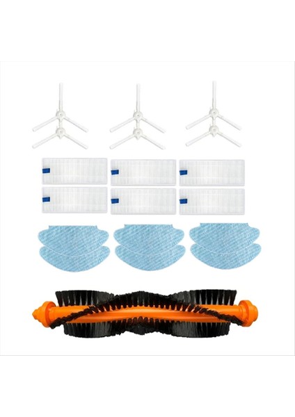 Tefal X-Plorer 45 / RG8275WH Elektrikli Süpürge Aksesuarları Için 19 Adet Ana Yan Fırça Paspas Filtresi (Yurt Dışından) indirimleri