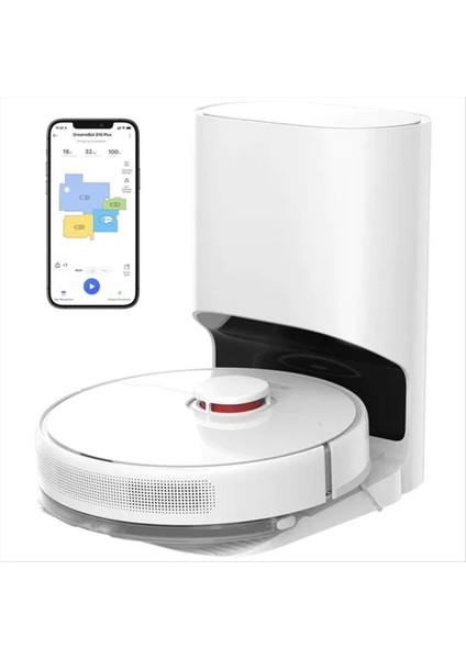 Dreame D10 Plus Robot Süpürge Paspas Bezlerini Etkili Şekilde Temizler ve Parçaları Değiştirir (Yurt Dışından) fiyatları
