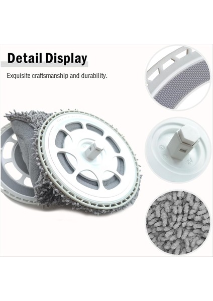 Roborock Qrevo/qrevo S/qrevo Pro/qrevo Plus/qrevo Master Için 2 Yedek Braket Aksesuarlarıyla 4 Mendil (Yurt Dışından) fırsatları