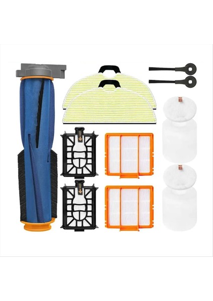 Fit For Plus / AV2610WA Robot Süpürgeler Rulo Hepa Filtre Paspas Bezleri Bez Aksesuarları Yedek Parça (Yurt Dışından)