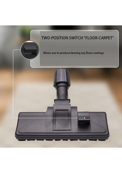 Fit 2 Boyutları 32MM ve 35MM Yedek Evrensel Elektrikli Süpürge Yedek Parke Pürüzsüz Zemin Fırçası Döner Kafa ile (Yurt Dışından) fırsatları