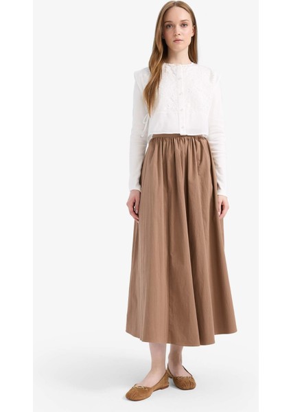 Bisiklet Yaka Bağcıklı Brode Blazer Yelek E7969AX25SM