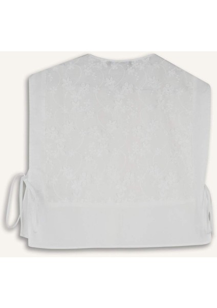 Bisiklet Yaka Bağcıklı Brode Blazer Yelek E7969AX25SM