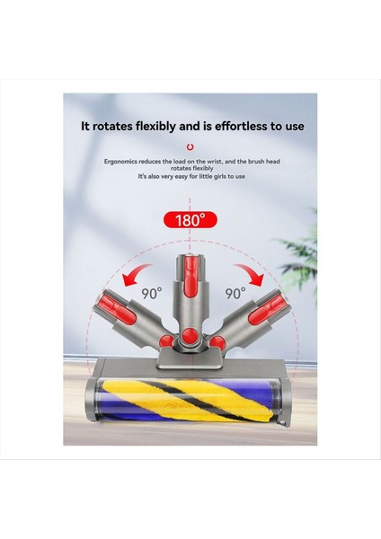 Dyson V7V8V10V11V15 Elektrikli Süpürge Fırçası Değiştirmeleri Motorhead ile Yeşil Işık Halı Rulo Fırça Kafası (Yurt Dışından) indirimleri