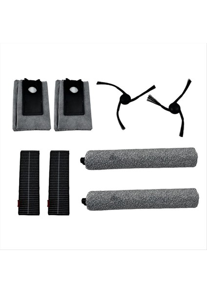 Uwant U300 Yan Fırça Hepa Filtre Rulo Paspas Toz Torbaları Aksesuarları Elektrikli Süpürge Parçaları (Yurt Dışından)