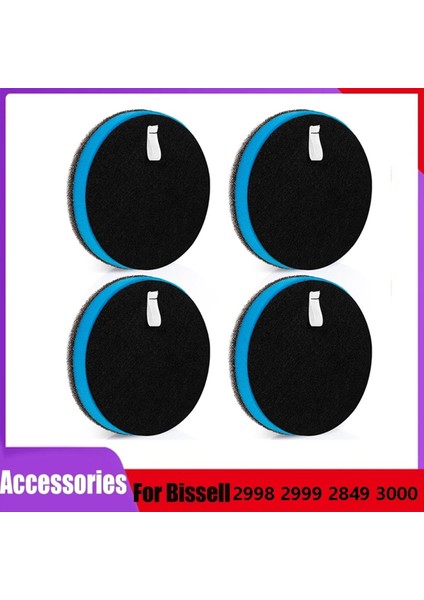 2998 Vakum Filtresi Değiştirme Kiti Bissell 2998 2999 3000 3057 2849 2852 28524 2920 3059 3399 3125W 31269 Vakum (Yurt Dışından) modelleri