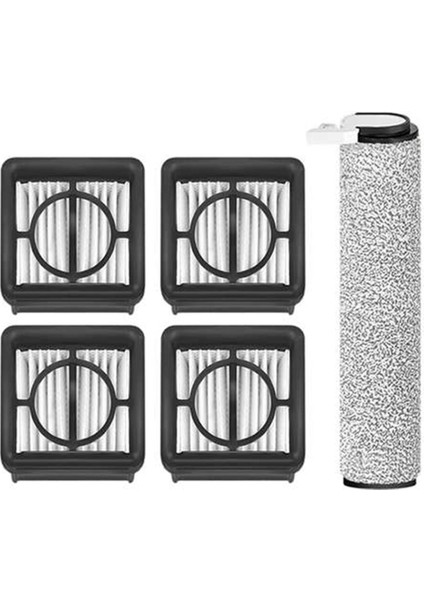 5 Adet Rulo Fırça ve Hepa Filtre Seti Xiaomi Truclean W20 / 2c / 4c / 2 Lite Islak Kuru Vakum Yedek Parçalar (Yurt Dışından) modelleri