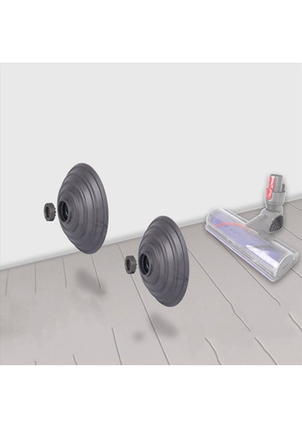 6x V-Bilyalı Tekerlek Dyson Yüksek Torklu Temizleyici Kafa Için Uygun Dyson V6 V7 V8 V10 V11 V15 Akülü Elektrikli Süpürge (Yurt Dışından) fiyatları