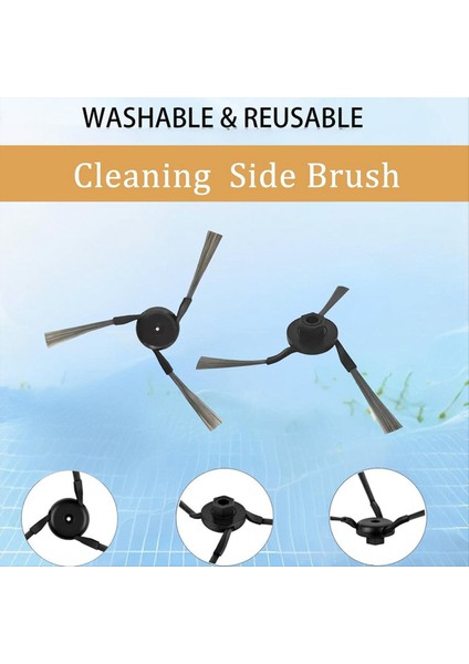 Dreame X40 ULTRA/X40 Pro Supping Robot Yedek Parçalar Kauçuk Fırça Yan Fırça Hepa Filtre Mop Bez Aksesuarları (Yurt Dışından) indirimleri