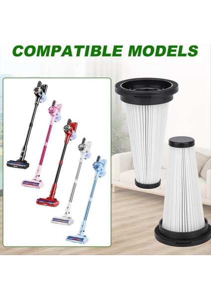 Trucozie T350 Akülü Elektrikli Süpürge Aksesuarları Parçaları Için T350 Yedek Filtreler (Yurt Dışından) modelleri