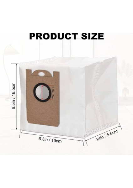 Ihome Autovac Nova Kendiliğinden Boşalan Proscenic M7 Pro M8 Pro ve Uoni V980 Plus Elektrikli Süpürgeler Için 8 Adet Toz Torbası (Yurt Dışından) indirimleri