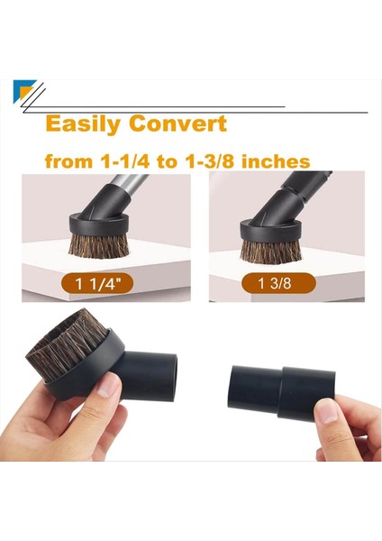 Evrensel Elektrikli Süpürge Aparatı Yuvarlak Toz Fırçası Seti Elektrikli Süpürge Aparatları ve At Kılı Fırçaları Adaptör Aracı (Yurt Dışından) modelleri