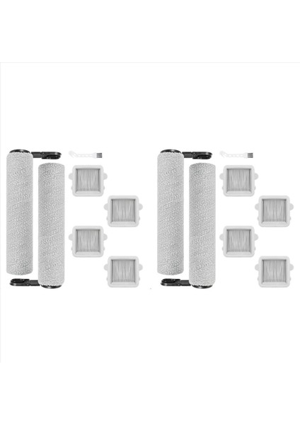 2 Takım Roborock F25 / F25 Ace Islak/kuru Elektrikli Süpürge Ana Silindir Fırça Hepa Filtre Yedek Parçaları (Yurt Dışından)