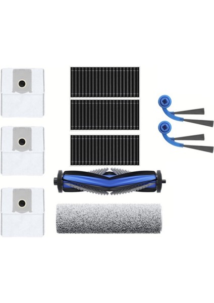 Ecovacs Deebot T80 Omnı Elektrikli Süpürge Aksesuarları Ana/yan Fırça Filtre Rulo Paspas Toz Torbası Yedek Parça (Yurt Dışından) fiyatları