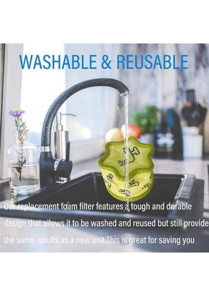 Lg Elektrikli Süpürge A9 Kablosu Sıfır ADQ74774001 Için Uyumlu 3 Adet Vakum Yedek Ön Filtre (Yurt Dışından) modelleri